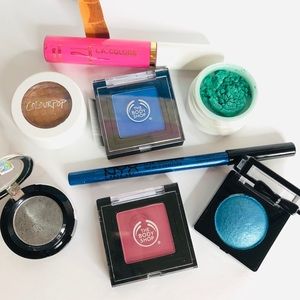 8pc NYX +Colourpop + Bodyshop Colorful Makeup Set